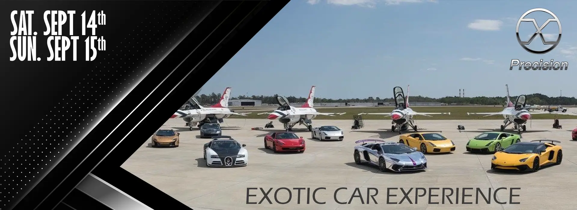 Precision Exotic Car Experience Banner